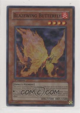 2007 Yu-Gi-Oh! Tactical Evolution - Booster Pack [Base] - 1st Edition #TAEV-EN089.1 - Blazewing Butterfly (Super Rare)