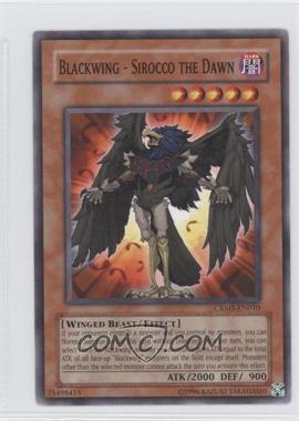 2008 Yu-Gi-Oh! - Crimson Crisis - [Base] - Unlimited #CRMS-EN010 - Blackwing - Sirocco the Dawn