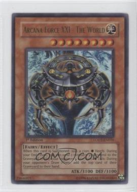 2008 Yu-Gi-Oh! - Light of Destruction - [Base] - 1st Edition #LODT-EN016 - UR - Arcana Force XXI - The World