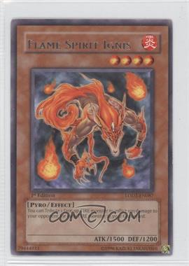 2008 Yu-Gi-Oh! - Light of Destruction - [Base] - 1st Edition #LODT-EN087 - R - Flame Spirit Ignis