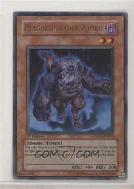 2008 Yu-Gi-Oh! Crossroads of Chaos - Booster Pack [Base] - 1st Edition #CSOC-EN031 - Plaguespreader Zombie