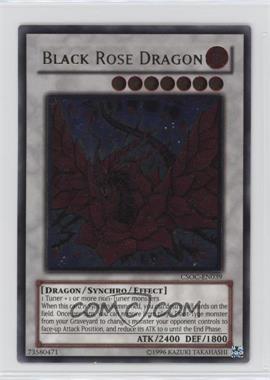 2008 Yu-Gi-Oh! Crossroads of Chaos - Booster Pack [Base] - Unlimited #CSOC-EN039.2 - Black Rose Dragon