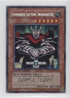 2009 Yu-Gi-Oh! Hidden Arsenal 1 - Booster Pack [Base] - Limited Edition #HA01-EN013 - Commander Gottoms, Swordmaster