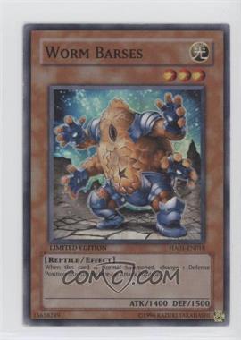 2009 Yu-Gi-Oh! Hidden Arsenal 1 - Booster Pack [Base] - Limited Edition #HA01-EN018 - Worm Barses [Good to VG‑EX]