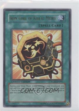 2009 Yu-Gi-Oh! Series 6 - Collectors Tins Limited Edition Promos #CT6-EN0PP1 - Iron Core of Koa'ki Meiru