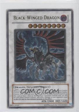 2010 Yu-Gi-Oh! - The Shining Darkness - [Base] - Unlimited #TSHD-EN040.1 - UL - Black-Winged Dragon [Noted]