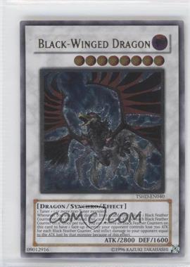 2010 Yu-Gi-Oh! - The Shining Darkness - [Base] - Unlimited #TSHD-EN040.1 - UL - Black-Winged Dragon