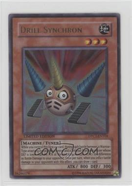 2010 Yu-Gi-Oh! Duelist Pack - Collection Tins Limited Edition Promos #DPCT-ENY04 - Drill Synchron (Yellow Tin/Ultra Rare)