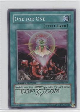 2010 Yu-Gi-Oh! Duelist Pack - Collection Tins Limited Edition Promos #DPCT-ENY08 - One for One (Purple Tin/Super Rare)