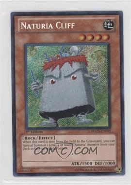 2010 Yu-Gi-Oh! Hidden Arsenal 3 - Booster Pack [Base] - 1st Edition #HA03-EN012 - Naturia Cliff