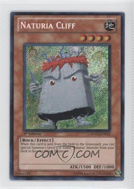 2010 Yu-Gi-Oh! Hidden Arsenal 3 - Booster Pack [Base] - 1st Edition #HA03-EN012 - Naturia Cliff