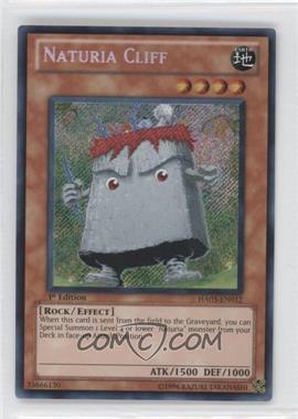 2010 Yu-Gi-Oh! Hidden Arsenal 3 - Booster Pack [Base] - 1st Edition #HA03-EN012 - Naturia Cliff