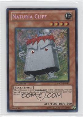 2010 Yu-Gi-Oh! Hidden Arsenal 3 - Booster Pack [Base] - 1st Edition #HA03-EN012 - Naturia Cliff