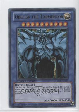 2010 Yu-Gi-Oh! Legendary Collection 1 - Box Set [Base] - Limited Edition #LC01-EN001 - Obelisk the Tormentor