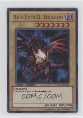 2010 Yu-Gi-Oh! Legendary Collection 1 - Box Set [Base] - Limited Edition #LC01-EN006 - Red-Eyes B. Dragon [EX to NM]