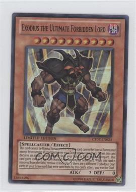 2010 Yu-Gi-Oh! Series 7 - Collectors Tins Limited Edition Promos #CT07-EN024 - Exodius the Ultimate Forbidden Lord