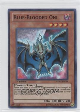 2011 Yu-Gi-Oh! - Generation Force - [Base] - 1st Edition #GENF-EN034 - Blue-Blooded Oni