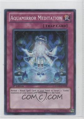 2011 Yu-Gi-Oh! - Hidden Arsenal 5: Steelswarm Invasion - [Base] - 1st Edition #HA05-EN058 - SR - Aquamirror Meditation