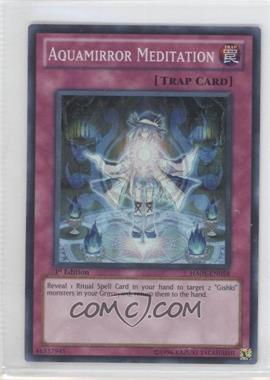 2011 Yu-Gi-Oh! - Hidden Arsenal 5: Steelswarm Invasion - [Base] - 1st Edition #HA05-EN058 - SR - Aquamirror Meditation