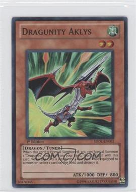 2011 Yu-Gi-Oh! Dragunity Legion - Structure Deck [Base] - 1st Edition #SDDL-EN003 - Dragunity Aklys [Noted]