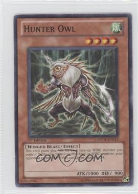 2011 Yu-Gi-Oh! Dragunity Legion - Structure Deck [Base] - 1st Edition #SDDL-EN013 - Hunter Owl [Noted]