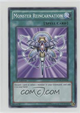 2011 Yu-Gi-Oh! Dragunity Legion - Structure Deck [Base] - 1st Edition #SDDL-EN028 - Monster Reincarnation