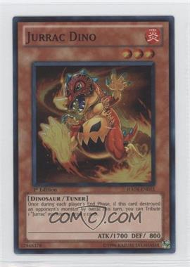 2011 Yu-Gi-Oh! Hidden Arsenal 4: Trishula's Triumph - Booster Pack [Base] - 1st Edition #HA04-EN015 - Jurrac Dino