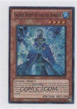 2011 Yu-Gi-Oh! Hidden Arsenal 4: Trishula's Triumph - Booster Pack [Base] - 1st Edition #HA04-EN024 - Sacred Spirit of the Ice Barrier