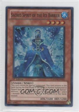 2011 Yu-Gi-Oh! Hidden Arsenal 4: Trishula's Triumph - Booster Pack [Base] - 1st Edition #HA04-EN024 - Sacred Spirit of the Ice Barrier