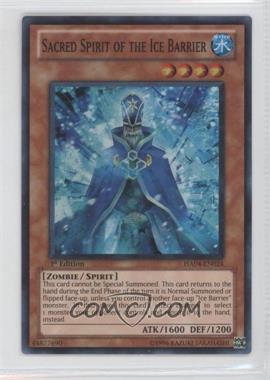 2011 Yu-Gi-Oh! Hidden Arsenal 4: Trishula's Triumph - Booster Pack [Base] - 1st Edition #HA04-EN024 - Sacred Spirit of the Ice Barrier