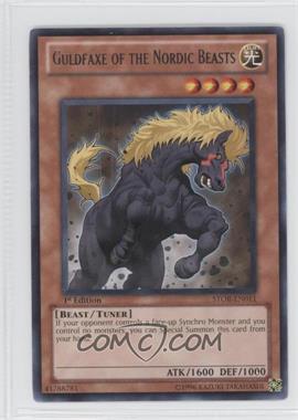 2011 Yu-Gi-Oh! Storm of Ragnarok - Booster Pack [Base] - 1st Edition #STOR-EN011 - Guldfaxe of the Nordic Beasts