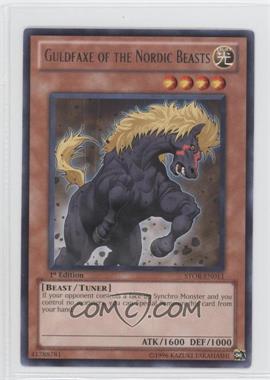 2011 Yu-Gi-Oh! Storm of Ragnarok - Booster Pack [Base] - 1st Edition #STOR-EN011 - Guldfaxe of the Nordic Beasts