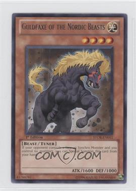 2011 Yu-Gi-Oh! Storm of Ragnarok - Booster Pack [Base] - 1st Edition #STOR-EN011 - Guldfaxe of the Nordic Beasts