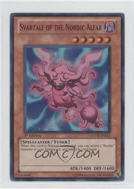 2011 Yu-Gi-Oh! Storm of Ragnarok - Booster Pack [Base] - 1st Edition #STOR-EN015 - Svartalf of the Nordic Alfar