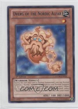 2011 Yu-Gi-Oh! Storm of Ragnarok - Booster Pack [Base] - 1st Edition #STOR-EN016 - Dverg of the Nordic Alfar