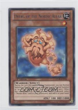 2011 Yu-Gi-Oh! Storm of Ragnarok - Booster Pack [Base] - 1st Edition #STOR-EN016 - Dverg of the Nordic Alfar