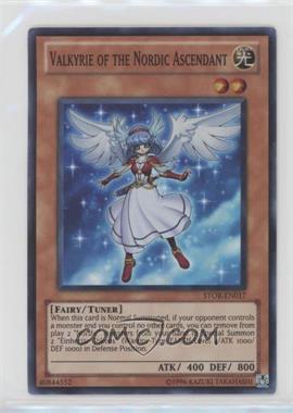 2011 Yu-Gi-Oh! Storm of Ragnarok - Booster Pack [Base] - 1st Edition #STOR-EN017 - Valkyrie of the Nordic Ascendant