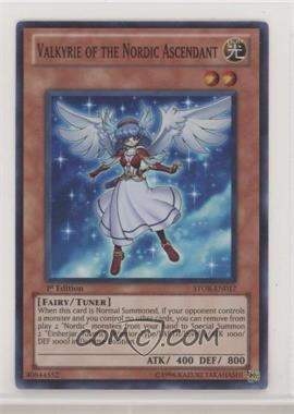 2011 Yu-Gi-Oh! Storm of Ragnarok - Booster Pack [Base] - 1st Edition #STOR-EN017 - Valkyrie of the Nordic Ascendant