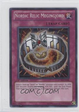 2011 Yu-Gi-Oh! Storm of Ragnarok - Booster Pack [Base] - 1st Edition #STOR-EN088 - Nordic Relic Megingjord