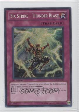 2011 Yu-Gi-Oh! Storm of Ragnarok - Booster Pack [Base] - 1st Edition #STOR-EN089 - Six Strike - Thunder Blast