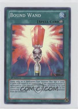 2012 Yu-Gi-Oh! - Galactic Overlord - [Base] - 1st Edition #GAOV-EN051 - Bound Wand