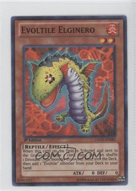 2012 Yu-Gi-Oh! - Galactic Overlord - [Base] - 1st Edition #GAOV-EN083 - Evoltile Elginero