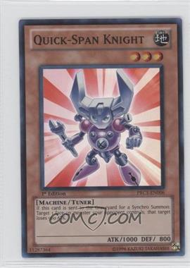 2012 Yu-Gi-Oh! - Premium Collection Tin Limited Edition Promos - 1st Edition #PRC1-EN006 - Quick-Span Knight