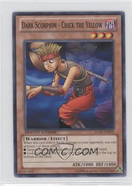 2012 Yu-Gi-Oh! Gold Series 5: Haunted Mine - Limited Edition Box Collection #GLD5-EN010 - Dark Scorpion - Chick the Yellow