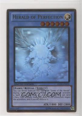 2012 Yu-Gi-Oh! Gold Series 5: Haunted Mine - Limited Edition Box Collection #GLD5-EN030 - GGR - Herald of Perfection [Noted]