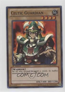 2012 Yu-Gi-Oh! Legendary Collection 3: Yugi's World - Mega-Pack [Base] - 1st Edition #LCYW-EN003 - SR - Celtic Guardian [EX to NM]