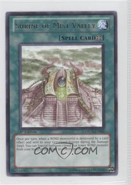 2012 Yu-Gi-Oh! Order of Chaos - Booster Pack [Base] - 1st Edition #ORCS-EN060 - Shrine of Mist Valley
