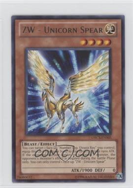 2012 Yu-Gi-Oh! Order of Chaos - Booster Pack [Base] - Unlimited #ORCS-EN005 - ZW - Unicorn Spear