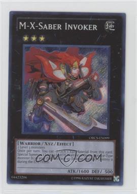 2012 Yu-Gi-Oh! Order of Chaos - Booster Pack [Base] - Unlimited #ORCS-EN099 - M-X-Saber Invoker