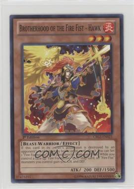 2013 Yu-Gi-Oh! - Cosmo Blazer - [Base] - 1st Edition #CBLZ-EN021 - Brotherhood of the Fire Fist - Hawk